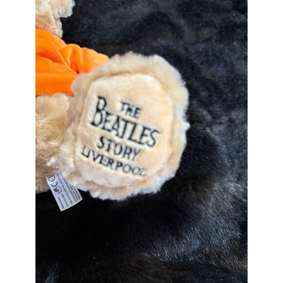 Keel Toys the Beatles Story Liverpool Bear Plush 11'' orange Srgt Peppers Shirt - Picture 3 of 5